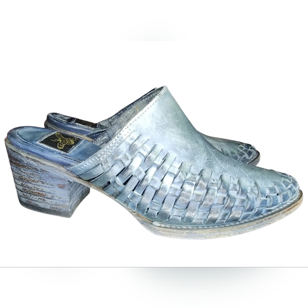 Freebird By Steven Sofia Woven Mules, Womens 7 - Picture 3 of 11